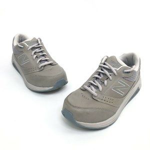 New Balance Womens 928v3 Grey Leather Walking Shoes WW928GR3 Size 8